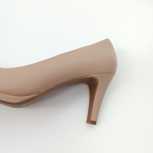 NATURALIZER MICHELLE WOMENS IVORY HEELS SIZE 8M - Picture 9 of 14